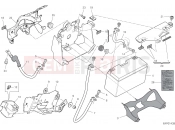 DUCATI Panigale V2 BATTERY HOLDER [XST:JPN]