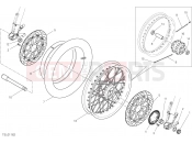 DUCATI Scrambler 1100 Tribute Pro FRONT WHEEL