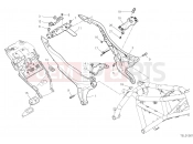 DUCATI Scrambler 1100 Tribute Pro REAR FRAME COMP.