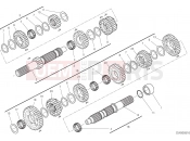 DUCATI Scrambler 1100 Dark Pro GEAR BOX