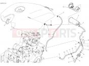 DUCATI 2023 XDiavel Dark HOT AIR PIPE CANISTER