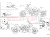 DUCATI 2023 XDiavel Dark WARNING LABELS [XST:JPN]