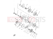 YAMAHA CW50RS BOOSTER NEXT GENERATION (4TD1) 1995 CLUTCH