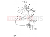 YAMAHA CW50RS BOOSTER NEXT GENERATION (4TD1) 1995 FUEL TANK