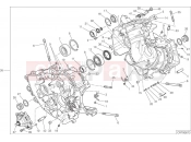 DUCATI Superbike 899 Panigale HALF-CRANKCASES PAIR [MOD:899 ABS,899 AWS]