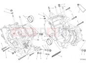 DUCATI Superbike 899 Panigale HALF-CRANKCASES PAIR [MOD:899 ABS,899 AWS]
