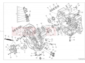 DUCATI 2016 Hypermotard 939 SP HALF-CRANKCASES PAIR [MOD:HYM939SP]