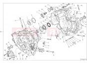 DUCATI Superbike 1299 Panigale S HALF-CRANKCASES PAIR [MOD:1299S;XST:AUS,EUR,FRA,JAP,TWN]