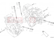DUCATI 2017 XDiavel HALF-CRANKCASES PAIR [MOD:XDIAVEL]