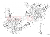 DUCATI Multistrada 1200 S D Air HALF-CRANKCASES PAIR [MOD:MS1200SA]