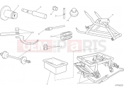 DUCATI 2017 Superbike 1299 Panigale WORKSHOP SERVICE TOOLS [MOD:1299]