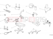 DUCATI 2019 Monster 1200 25th Anniversario WORKSHOP SERVICE TOOLS, ENGINE [MOD:M1200S25]