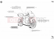 DUCATI 2002 Superbike 748 R Single-Seat WARNING LABELS USA » UNCLASSIFIED