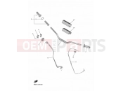 YAMAHA YZ 450 F YZ450F (B2W2) 2020 STEERING HANDLE & CABLE