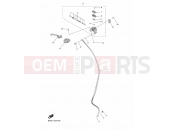 YAMAHA YZ 450 F YZ450F (B2W2) 2020 FRONT MASTER CYLINDER
