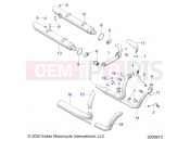 INDIAN 2021 CHIEFTAIN PREMIUM (R02) (N21TCABB) ENGINE | ENGINE, EXHAUST - N21TCABB ALL OPTIONS (200991C)