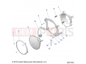 INDIAN 2021 CHIEFTAIN STANDARD 116 (R02) (N21TCBBB) ELECTRICAL » ELECTRICAL, HEADLIGHT - ALL OPTIONS (200744C)