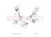 INDIAN 2021 SCOUT 1200 ALL OPTIONS (R02) - N21MSA00/MSB00 ENGINE » ENGINE, PISTON and CRANKSHAFT - ALL OPTIONS (200647)