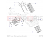 INDIAN 2022 CHALLENGER STANDARD (R02) (N22LCBRR) ENGINE » ENGINE, AIR INTAKE SYSTEM - ALL OPTIONS (200670C)
