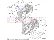 INDIAN 2022 CHALLENGER STANDARD (R02) (N22LCBRR) ENGINE » ENGINE, CRANKCASE - ALL OPTIONS (200690C)