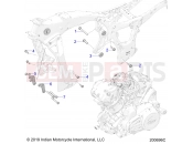 INDIAN 2022 CHALLENGER STANDARD (R02) (N22LCBRR) ENGINE » ENGINE, ENGINE MOUNTING - ALL OPTIONS (200696C)