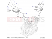 INDIAN 2022 CHALLENGER STANDARD (R02) (N22LCBRR) ENGINE » ENGINE, VALVE COVERS - ALL OPTIONS (200685C)