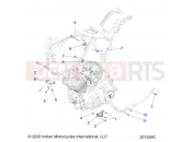 INDIAN CHIEF 111 ALL OPTIONS (R03) - N22DMBAG/DMCAG ENGINE | ENGINE, ENGINE MOUNTING - N22DMBAG/DMCAG ALL OPTIONS (201255C)