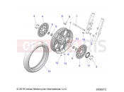 INDIAN CHIEFTAIN ELITE (R01) (N22TCEBB) WHEEL | WHEEL, FRONT - N22TCEBB ALL OPTIONS (200821C)