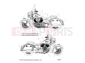 INDIAN SPRINGFIELD LIMITED ALL OPTIONS (R03) (N20THAAA) BODY » BODY, DECALS - ALL OPTIONS (200083)