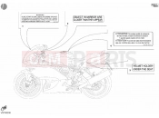 DUCATI 2002 Supersport 750 S WARNING LABELS USA » UNCLASSIFIED