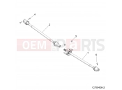 Polaris 2021 BRUTUS PRO XD 2000D (R02) (D21BBPD4B4) DRIVE TRAIN » DRIVE TRAIN, FRONT PROP SHAFT - (C700426-2)