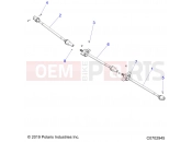 Polaris 2021 BRUTUS PRO XD 4000D (R02) (D21BEPD4B4) DRIVE TRAIN | DRIVE TRAIN, FRONT PROP SHAFT - D21BEPD4B4 (C0702945)
