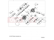 Polaris 2021 BRUTUS PRO XD 4000D (R02) (D21BEPD4B4) DRIVE TRAIN » DRIVE TRAIN, MAIN GEARCASE INTERNALS - (1334334)