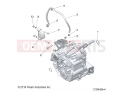Polaris 2021 BRUTUS PRO XD 4000D (R02) (D21BEPD4B4) DRIVE TRAIN | DRIVE TRAIN, MAIN GEARCASE, MOUNTING - D21BEPD4B4 (C700426-4)