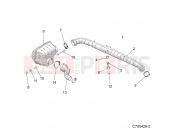 Polaris 2021 BRUTUS PRO XD 4000D (R02) (D21BEPD4B4) ENGINE | ENGINE, AIR INTAKE, REAR - D21BEPD4B4 (C700429-2)