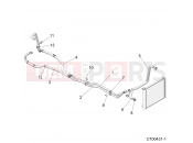 Polaris 2021 BRUTUS PRO XD 4000D (R02) (D21BEPD4B4) ENGINE | ENGINE, COOLING, HOSES - D21BEPD4B4 (C700431-1)