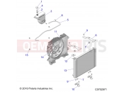Polaris 2021 BRUTUS PRO XD 4000D (R02) (D21BEPD4B4) ENGINE | ENGINE, COOLING, RADIATOR - D21BEPD4B4 (C0702971)
