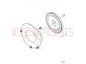 Polaris 2021 BRUTUS PRO XD 4000D (R02) (D21BEPD4B4) ENGINE | ENGINE, FLYWHEEL - D21BEPD4B4 (702603)
