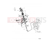 Polaris 2021 BRUTUS PRO XD 4000D (R02) (D21BEPD4B4) ENGINE | ENGINE, SPEED CONTROL PLATE - D21BEPD4B4 (702608)