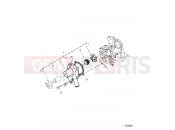 Polaris 2021 BRUTUS PRO XD 4000D (R02) (D21BEPD4B4) ENGINE | ENGINE, WATER PUMP - D21BEPD4B4 (702626)