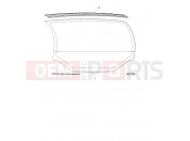Polaris 2021 SPECIALITY VEHICLES GEM ALL OPTIONS (R03) - L21G2/4/6 BODY | BODY, WINDOW, REAR - L21G2AGALA/DGALA/4AGALA/6AGALA (300194)