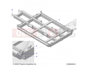 Polaris 2021 SPECIALITY VEHICLES GEM ALL OPTIONS (R03) - L21G2/4/6 CHASSIS | CHASSIS, LOWER FRAME, E4 - L21G4AGALA (C300344-2)