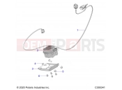 Polaris 2021 SPECIALITY VEHICLES GEM ALL OPTIONS (R03) - L21G2/4/6 ELECTRICAL | ELECTRICAL, HARNESSES, AVAS - L21G2AGALA/DGALA/4AGALA/6AGALA (C300341)