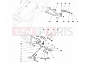 DUCATI Supersport 750 SS FOOTRESTS, LEFT » UNCLASSIFIED