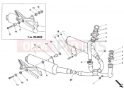 DUCATI 2002 Monster 900 EXHAUST SYSTEM » EXHAUST SYSTEM