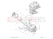Polaris 2022 ATV SCRAMBLER 1000 55 EPS 3PC (R01) (A22SGE95KN) ENGINE » ENGINE, AIR INTAKE - (C0211564)
