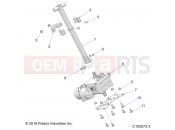 Polaris 2022 ATV SCRAMBLER 1000 55 EPS 3PC (R01) (A22SGE95KN) STEERING » STEERING, STEERING POST ASM. - (C102072-3)