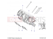 Polaris 2022 ATV SCRAMBLER XP 1000 EU 3PC (R03) (A22SVE95KK) ENGINE | ENGINE, THROTTLE BODY - A22SVE95KK (C101431-28)