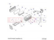 Polaris 2022 RZR RZR 900 TRAIL (R01) (Z22A5A87A2) ENGINE | ENGINE, AIR INTAKE SYSTEM - Z22A5A87A2(C701028)