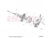 Polaris 2022 RZR RZR 900 TRAIL (R01) (Z22A5A87A2) ENGINE | ENGINE, COOLING, WATERPUMP ASSEMBLY - Z22A5A87A2(C730082)